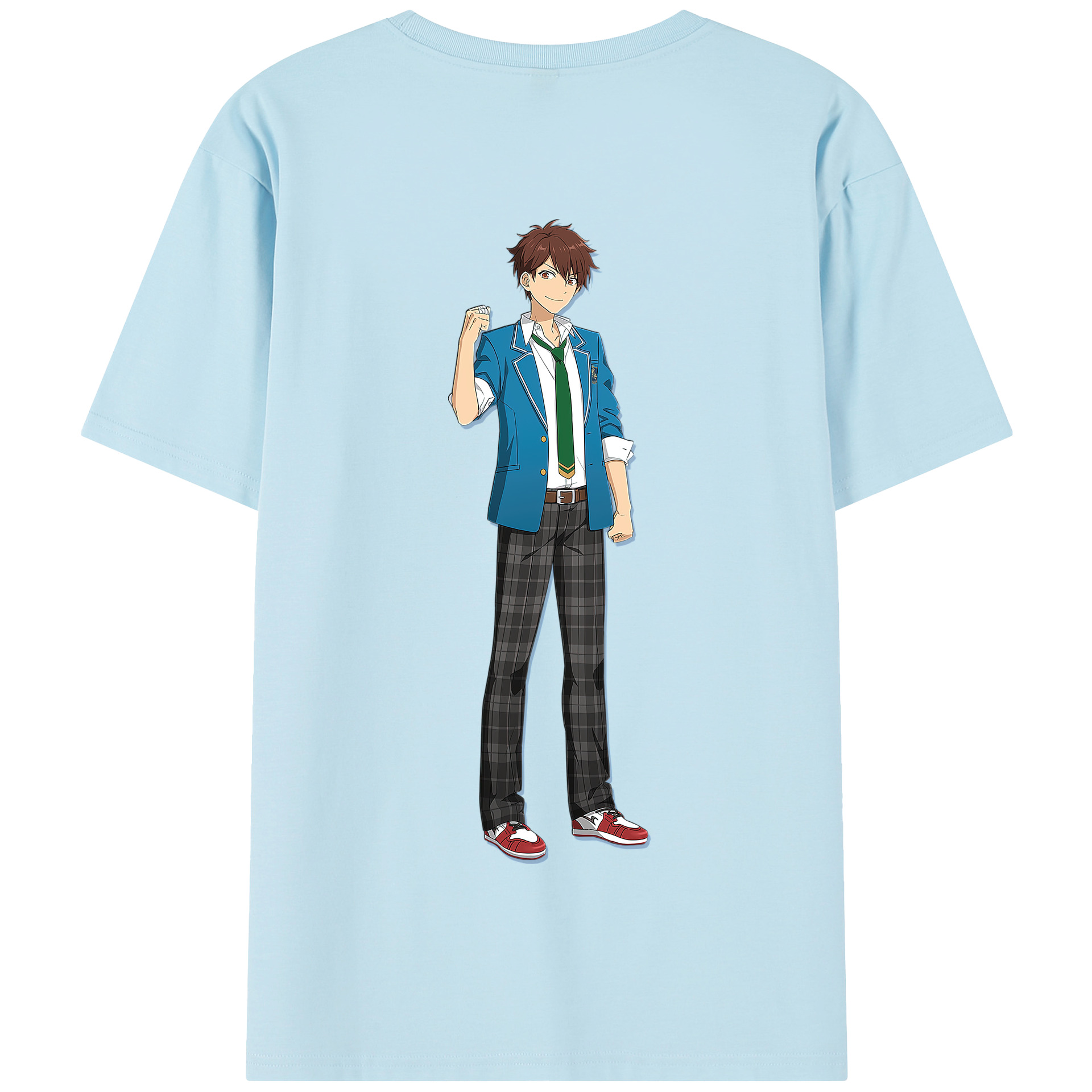 （画像用） あんさんぶるスターズ! Ensemble Stars 綿100％半袖Tシャツ（背面プリント）